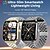 economico Smartwatch-696 MT67 Orologio intelligente 1.96 pollice Intelligente Guarda Bluetooth ECG + PPG Pedometro Avviso di chiamata Compatibile con Android iOS Da donna Da uomo Standby lungo Impermeabile Controllo media