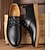 economico Semi-formale-scarpe casual da uomo in similpelle marrone con lacci – design leggero suola antiscivolo, perfette per l&#039;uso quotidiano, ufficio e occasioni semi-formali