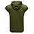 abordables t-shirts de base-Homme Sweat à capuche Noir Blanche bleu marine Marron Vert Capuche Plein basique Décontractées Vêtement Tenue Pulls Capuche Pulls molletonnés