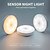 Χαμηλού Κόστους Puck Lights-3 τεμάχια φώτα σκαλοπατιών με αισθητήρα κίνησης, φωτιστικό ντουλαπιού, επαναφορτιζόμενα φωτιστικά νυχτός με δυνατότητα ρύθμισης φωτεινότητας USB με 8 led για ντουλάπα, υπνοδωμάτιο και μπάνιο