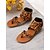 billiga Semester Sandaler-slip-on sandaler i grön mocka för kvinnor med bekväm design – avslappnade skor för sommar, strand och vardagsutflykter