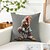 billige dyrestil-morsomme dyr dekorative kasteputer trekk 1 stk myk firkantet sofa putetrekk putetrekk til soverom stue sofa stol stekeovn
