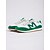economico Sneakers da donna-sneakers da donna retrò verdi con lacci e dettagli in finta pelle scamosciata – scarpe casual leggere per l&#039;uso quotidiano e le attività all&#039;aperto