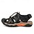 abordables sandalias de exterior-Sandalias de exterior con punta cerrada para hombre: diseño duradero de gamuza y malla con correas ajustables, suela antideslizante, perfectas para caminatas y aventuras de verano.