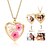 baratos Para mulheres-Colar de Pingente de Coração Personalizado - Melhor Presente para Mãe Presente de Casamento para Amantes Personalizável com Duas Fotos