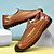 abordables Chaussures sans lacets &amp; mocassins-Homme Mocassins et Slip On Mocassins de confort Maille Microfibre Confortable Antidérapantes Mocassins Noir Bleu Marron