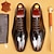 baratos Sapatos Sociais Clássicos-Sapatos oxford masculinos de couro envernizado de couro bovino premium - calçados formais para negócios com acabamento brilhante e elegante, ideais para casamentos, escritório e ocasiões formais