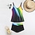economico Costumi interi e tankini-Per donna Tankini Costume da bagno a due pezzi Costumi da bagno Costumi da bagno Giallo Blu Traspirante Asciugatura rapida Leggero Senza maniche - Nuoto Surf Spiaggia Estate Primavera Plus Size