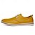 cheap Semi-Formal-Men&#039;s Casual Lace-Up Shoes – Vibrant Faux Leather Upper, Lightweight Design, Non-Slip Sole, Perfect for Everyday Wear and Summer Outings