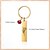 preiswerte Geschenke-Personalisierter Geburtsstein-Schlüsselanhänger – Bestes Geschenk für Mama - Geburtsblumen Edelstahl-Pendant individuelles Hochzeitsgeschenk für Paare Geschenk für Frauen Freunde oder Liebhaber