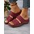 cheap Women&#039;s Sandals-Women&#039;s White Slip-On Sandals with Floral Cut-Out Design Comfortable Sole and Casual Style for Summer Wear and Daily Outings