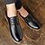 economico Semi-formale-scarpe casual da uomo in similpelle marrone con lacci – design leggero suola antiscivolo, perfette per l&#039;uso quotidiano, ufficio e occasioni semi-formali