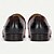 cheap Premium Leather Loafers-Men&#039;s Premium Cowhide Leather Loafers - Crocodile Pattern with Metal Bit Decoration for Formal and Business Wear
