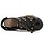 abordables sandalias de exterior-Sandalias de exterior con punta cerrada para hombre: diseño duradero de gamuza y malla con correas ajustables, suela antideslizante, perfectas para caminatas y aventuras de verano.