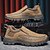 economico Scarpe Casual Slip-On-scarpe da uomo in pelle scamosciata slip-on outdoor – design traspirante e leggero con suola antiscivolo per escursionismo, viaggi e abbigliamento casual