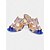 preiswerte Kleidungs-Sandalen-Sandalen mit Absatz und goldenen und grünen Strasssteinen verziert – glamouröse Abendschuhe für Damen