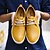 cheap Semi-Formal-Men&#039;s Casual Lace-Up Shoes – Vibrant Faux Leather Upper, Lightweight Design, Non-Slip Sole, Perfect for Everyday Wear and Summer Outings