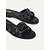 baratos Chinelos de slide-sandálias rasteiras femininas boêmias com strass – chinelos de praia brilhantes com tiras cruzadas para o verão e uso casual