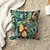 baratos estilo floral e plantas-Capa de almofada decorativa com folhas tropicais 1 peça, capa de almofada quadrada macia para sofá, fronha para quarto, sala de estar, sofá, cadeira