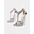 cheap Formal-Gold Glitter Stiletto Heels with Open Toe and T-Strap Design for Women - Ideal for Weddings and Summer Events