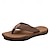 billige Uformelle sandaler-mænds afslappede flip flops - slidstærk tekstureret sål med flettede stropper til strand, pool og hverdags sommertøj