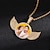 baratos Para mulheres-Presente de Casamento Personalizado para Casal - Colar com Foto – Pingente de Asa Prateada em Cobre Melhor Ideia de Presente para Amantes e Casais