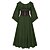 abordables Conjuntos-Retro Antiguo Medieval Renacimiento Vestidos Faja Accesorios Vikingo élfico Disfraz Mujer Disfraz de carnaval Celta Fantasía Víspera de Todos los Santos Carnaval Rendimiento Fiesta LARP Adulto