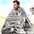 abordables Bâche de camping-couvertures d&#039;urgence couverture thermique mylar (1 paquet) de couverture spatiale géante, couvertures de survie équipement de camping robuste, premiers secours