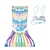 economico Costume da bagno a sirena-Bambino Da ragazza Costume da bagno da sirena Costume da bagno Per eventi Spiaggia Bilance Festività Tropicale Costumi da bagno 4 anni + Estate Rosa Blu Reale