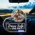 abordables Para los hombres-Adorno de foto de coche personalizado mejor regalo para papá accesorio de espejo retrovisor de acrílico boda aniversario Día del Padre Día de la Madre regalo te quiero