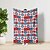economico Coperte e plaid-coperta super morbida scandinava in stile messicano in mattoni, novità coperte in flanella calde stampate in 3d per tutte le stagioni regali decorazioni natalizie per la casa grande coperta