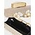 voordelige Clutches &amp; Avondtasjes-dames 3d bloemen clutch met parel accenten en gouden ketting – stijlvolle avondtas voor bruiloften, feesten en formele gelegenheden zilver zwart goud