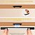 abordables Éclairage d&#039;armoire-Lampe de placard multifonction avec détecteur de mouvement – Lampe de nuit rechargeable par USB à intensité variable tricolore avec support magnétique pour l&#039;éclairage de la cuisine, du bureau et de