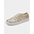 cheap Casual-Gold Glitter Lace-Up Sneakers – Stylish and Comfortable Shoes for Casual Outings or Wedding After-Parties