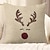 abordables style animalier-Housse de coussin décorative en forme de croquis mignon, 1 pièce, housse de coussin carrée douce pour canapé, chambre à coucher, salon, canapé, chaise