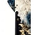voordelige Plantenpatroon-Voor heren Bloemenprint Bloem Overhemd Overhemd met knopen Korte mouw Mode-casual Vakantie Feestdagen Strand Kleding Zomer Lente Strijkijzer shirts met kraag blauw