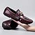billige Hyttesko til mænd-mænds krokodillemønster loafers i imiteret læder – luksus slip-on dress sko med metal løve dekoration til formelle og afslappede lejligheder