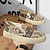 billige Slip-on casual sko-Slip-on sneakers i canvas i sydvestlig mønster – komfortable, stilfulde fritidssko til hverdagsbrug