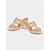 preiswerte Kleidungs-Sandalen-Sandalen mit Absatz und goldenen und grünen Strasssteinen verziert – glamouröse Abendschuhe für Damen