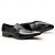 ieftine Semi-formal-mocasini din imitație de piele pentru bărbați cu model de crocodil – pantofi eleganti cu slip-on cu cataramă metalică pentru afaceri și evenimente formale