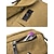 tanie Torby męskie-męska płócienna torba typu crossbody – wielokieszeniowa, vintage'owa, z regulowanym paskiem, idealna do podróży, pracy lub codziennego użytku, kolor czarny khaki, kawa