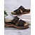 cheap Women&#039;s Sandals-Women&#039;s White Slip-On Sandals with Floral Cut-Out Design Comfortable Sole and Casual Style for Summer Wear and Daily Outings