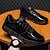 billige Afslappet-mænds guldmetallic sneakers med trykt sål - stilfulde fritidssko til fester, streetwear og dans