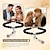 baratos Têxteis-Um Par de Pulseiras Elegantes Personalizadas para Casais Presente de Casamento Personalizado para Casais Incorporado com Pedras de Projeção. As Pulseiras Apresentam Pedras Magnéticas que Permitem que