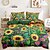 economico 100% cotone-set copripiumino floreale botanico - include copripiumino e federe - design elegante e ispirato alla natura - tessuto morbido e confortevole - perfetto per l&#039;arredamento della camera da letto