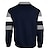 abordables Men&#039;s Rugby Polo-Hombre Rayas Polo de rugby Polo de punto trenzado Manga Larga Camisas de polo Camisas con cuello Casual Exterior Ropa Deportiva Impresión 3D Primavera Otoño Invierno Rojo Azul Piscina Marrón