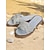 baratos Chinelos de slide-sandálias rasteiras femininas boêmias com strass – chinelos de praia brilhantes com tiras cruzadas para o verão e uso casual