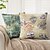 abordables Style Vintage-Housse de coussin décorative vintage 1 pièce, housse de coussin carrée douce pour canapé, chambre à coucher, salon, canapé, chaise
