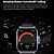 economico Smartwatch-696 MT67 Orologio intelligente 1.96 pollice Intelligente Guarda Bluetooth ECG + PPG Pedometro Avviso di chiamata Compatibile con Android iOS Da donna Da uomo Standby lungo Impermeabile Controllo media