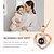 abordables Para mujeres-Collar de Proyección de Foto Personalizado - Regalo Ideal para Mamá - Colgante en Forma de Corazón con Foto Personalizable Regalo Considerado para Boda Aniversario o Recuerdo para Tu Amante